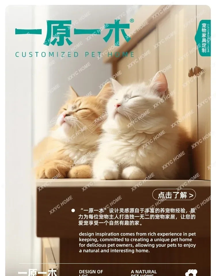 Cat Chamfer Home Cattery Luxury Cat Nest Large Space Cat Cage