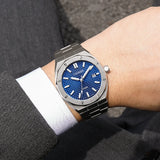 CADISEN Automatic Mens Watches Fashion Top Brand Stainless Steel Sapphire Glass MIYOTA 8215 Watch Men Mechanical Wristwatch