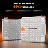 2026 Update Spider Farmer 70x70x160cm Smart Grow Tent Kit w/GGS+SF1000 Full Spectrum LED+6” Clip Fan+4” Ventilation System