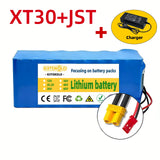 36V 10000mAh 10S4P Lithium Ion Battery Built-in BMS High Capacity Replacement Battery for 500W Electric Scooter E-Bike