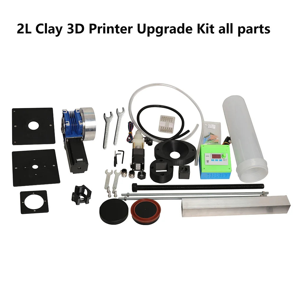 TC-60  2Liters Ceramic  Pottery 3D Printer Upgrade Kit Ordinary 3D Printer to Clay Pottery 3D Printer No Firmware Changes