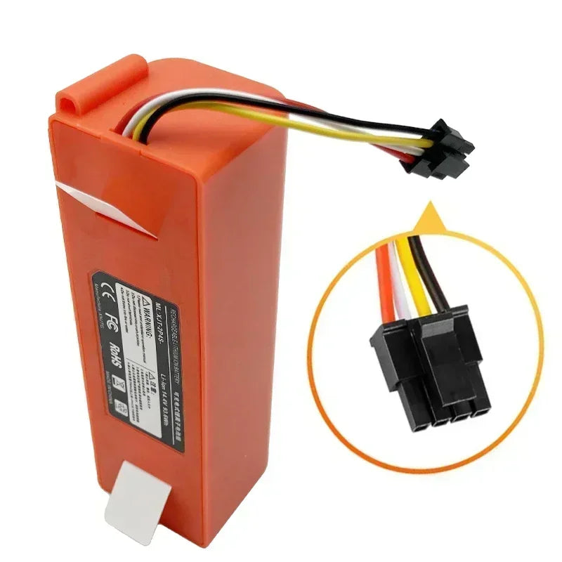 14.4V BRR-2P4S-5200S Robotic Vacuum Cleaner Battery For Xiaomi Roborock S55 S60 S65 S50 S51 S5 MAX S6 Part E45/S45,original cell
