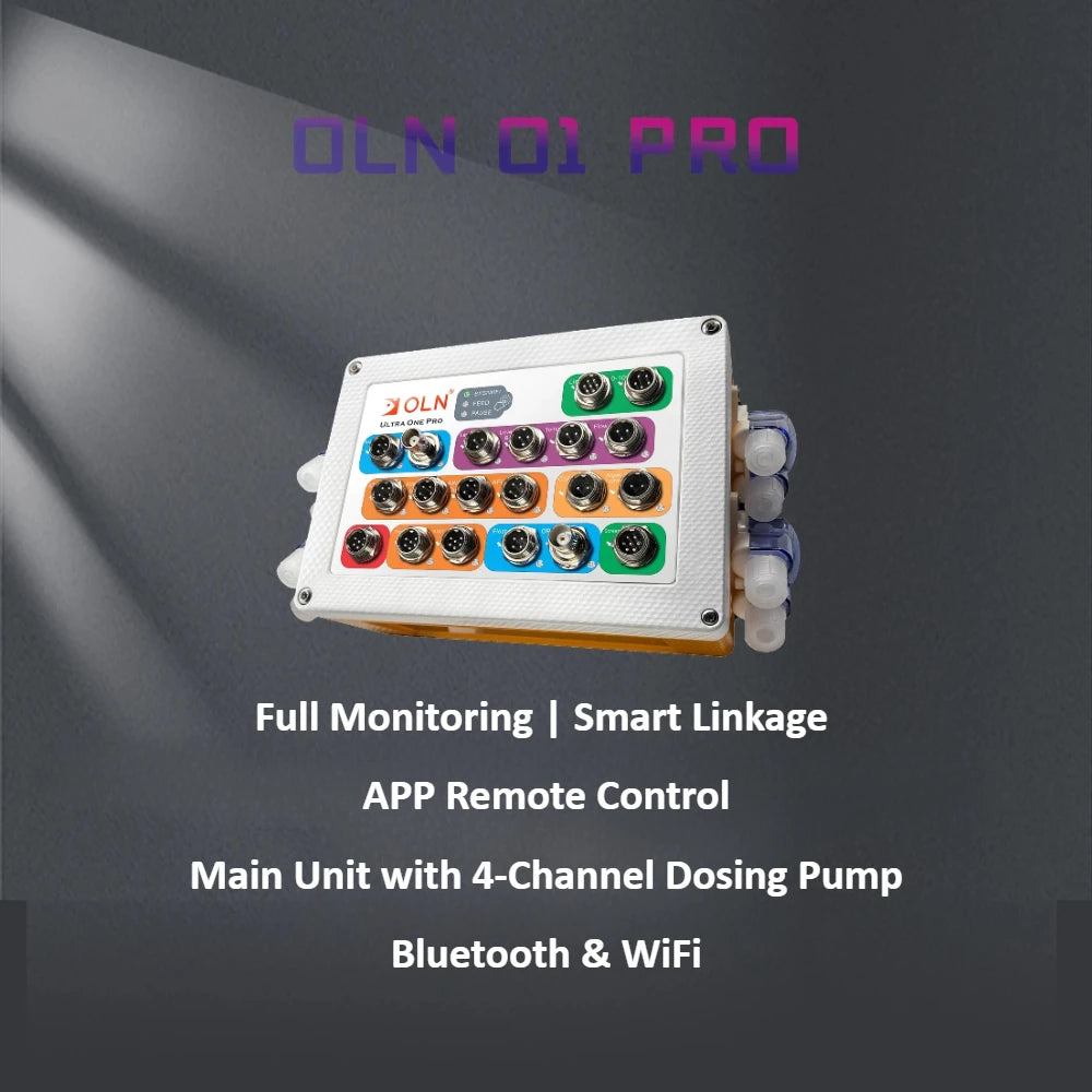 OLN Central Control System Automatically Change Water Replenishes Monitor pH Salinity ORP Temperature Coral Reef Fish Tank