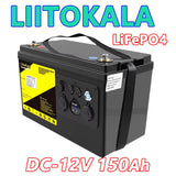 LiitoKala 12V 300Ah 200Ah LiFePO4 Battery 100Ah 120Ah 150Ah Campers Waterproof Golf Cart Battery Off-Road Off-grid Solar Energy
