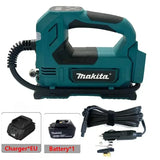 Makita for Cars & Motorcycles brushless air Pump Cordless Air Inflator: Portable Tyre Pump with Digital Display Power Tool
