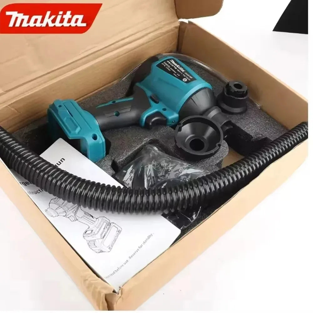 Makita DAS180 18V Brushless Cordless Air Duster Blower Inflator with Nozzle Kit for Workshop Equipment and Car Cleaning