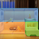Cat Villa with Toilet Drawer Integrated Dog Cage Indoor Extra Large Space Home Cat Bed and Litter Box Pet Cats Cabinet Dog Nest