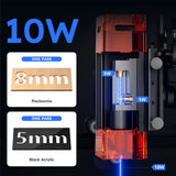 ATOMSTACK A10 PRO V2 Laser 10W Cutting CNC Engraving Machine 410*380mm EngraveR Stainless Steel Wood Acrylic Fixed Focus Laser