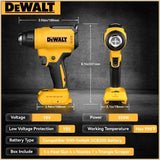 Dewalt Cordless Brushless Heat Gun 300W DCE530 High Power Welding Thermal Blower Heat Shrink Wrapping Tool For Dewalt Battery