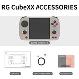 Anbernic RG CubeXX Handheld Game Console 3.95" HD IPS Screen Linux 64-bit H700 Retro Video Gaming Player Supports WiFi Streaming