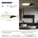 Modern New Chinese Style Led Ceiling Light Living Room Bedroom Master Light Wabi-Sabi Style Antique Solid Wood Home Appliance