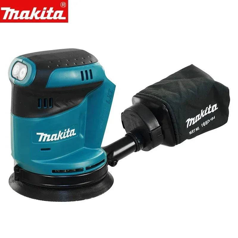 Makita180Z 18V Brushless Random Orbital Sander for Woodworking, Polishing & Putty Removal - 18V LXT Cordless Sander (No Battery)