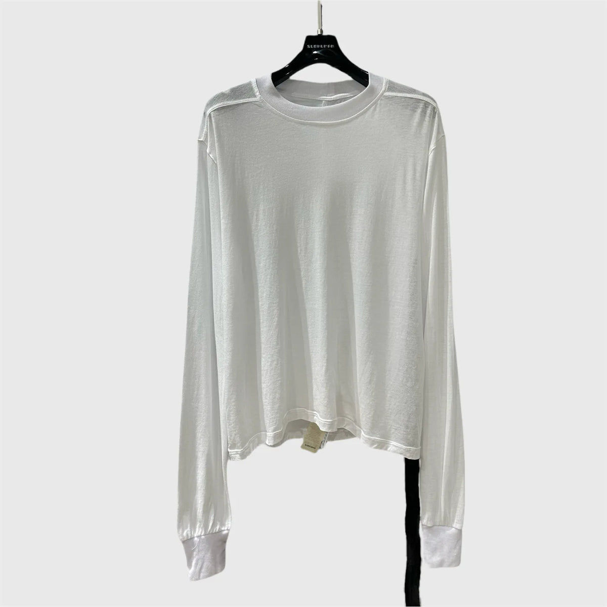 High Street Cotton Tshirt Tops New Early Spring Men/women's Comfortable Solid Color Soft Round Neck Casual Simple Base T-shirt