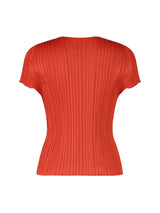 Miyake Pleated New Women's Round-neck Short-sleeved Top
