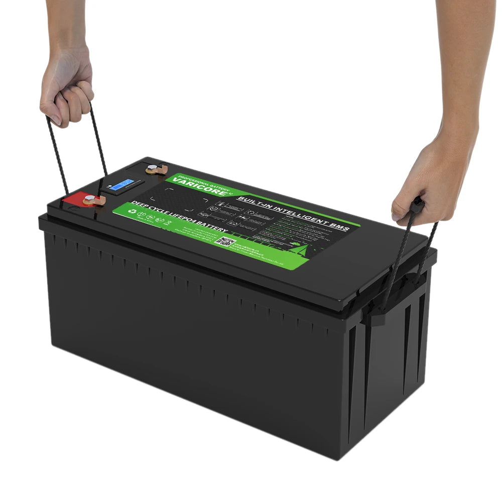 VariCore 12V/24V/48V 360Ah 340Ah 180Ah 150AH 100Ah LiFePO4 Battery 12.8V Lithium Iron Phosphate for EV RV Golf Cart Solar Wind