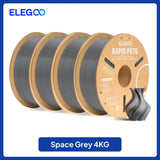 ELEGOO 4KG/5KG/10KG 1.75mm Rapid PETG Filament
