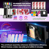 A4 DTF Printer For Epson L805 DTF Printer Direct Printing Transfer For Clothing Fabric T-shirt jean bag printing machine A4 DTF