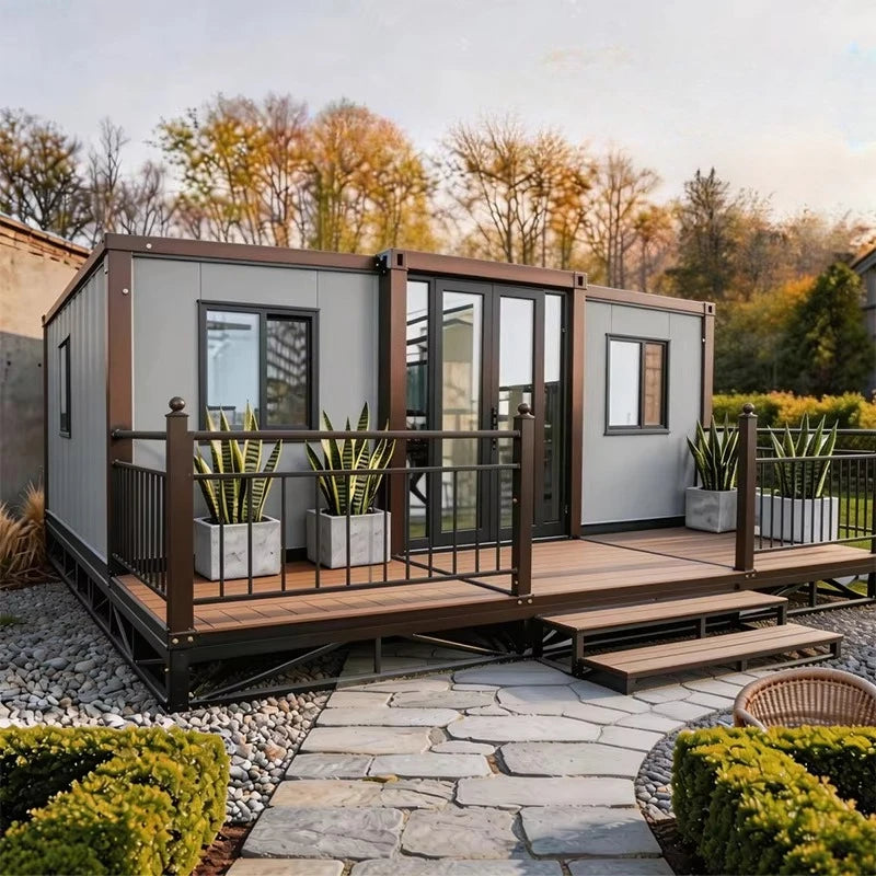 Expandable Prefab Container House Modern Design for Rental Business