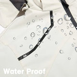Mens Windproof Jacket Waterproof Lightweight Mountain Sport Jacket for Men Hooded Windbreaker Raincoat