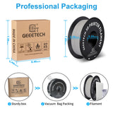 GEEETECH 10Kg 3d Matte PLA Filament 1.75mm Spool Wire For 3D Printer Material,Safety, Vacuum packaging