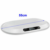 Digital Baby Scale with 20kg Capacity Kitchen Scales Pet Scale Tare Function Accurate Measurement for Infant & Pet Weighing