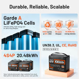 Humsienk 12V 100Ah 150Ah 200Ah 314Ah LiFePO4 Battery Built-in BMS Low Temperature Protection For RV/ Camp/ Solar Energy Storage