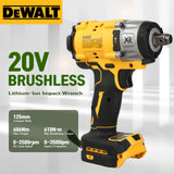 DEWALT DCF922 20V Compact Impact Wrench Brushless Motor Professional Tool For Truck Repair And Assembly