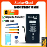 StellarXcell Diagnostic Battery No Unknown Parts No Pop Up Message for iPhone 12mini 13Pro Max 14Plus 15Pro Max With Free Tools
