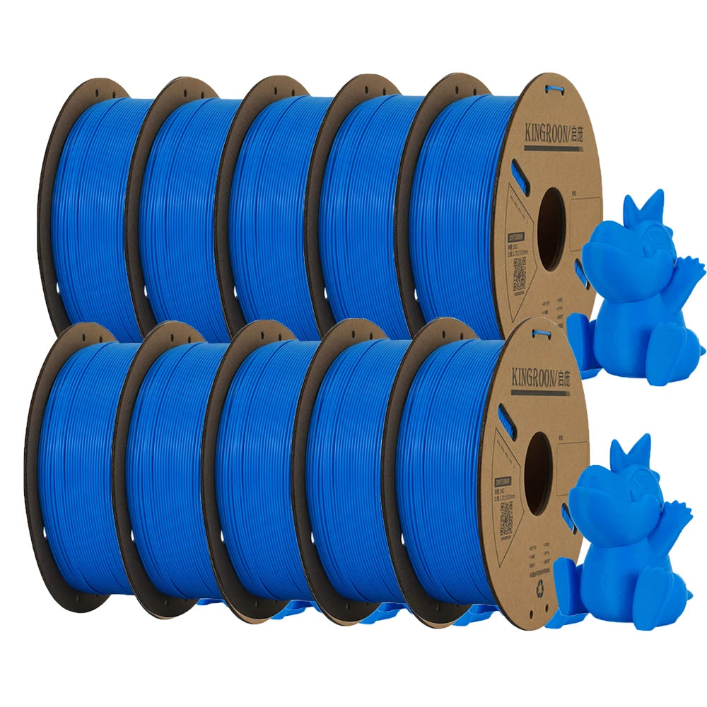 KEEPANG PLA Filament 1.75mm 3D Printer Filament 5/10Rolls 3D Printing Plastic Material 100% No Bubble for FDM 3D Printer MIX
