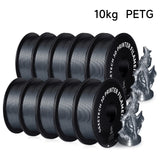 Geeetech PETG 10kg 1.75mm Filament 3d print wire Vacuum Packaging Local Warehouses Colorful Plastic for most FDM 3D printer