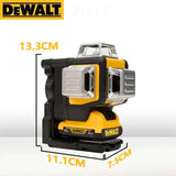 DEWALT DW089LG Lithium Battery Green Laser Level 12 Lines 3 Sides 360°