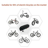 Hailong 100% 48V 15.0Ah 20.0Ah 21700 5C power battery, suitable for eight sided BBS02 BBS03 BBSHD motors, with BMS XT60 plug