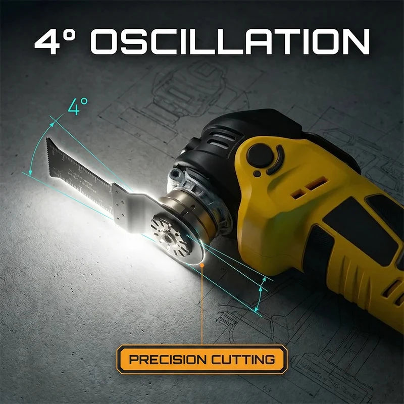DeWALT Brushless Oscillating Multi-Tools Electric Multifunction Tools Trimmer Shovel Cutting Machine Woodworking For 20V Battery