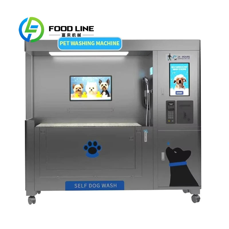 High Quality Factory Self Service Dog Washing Station Customized Sticker Pet Grooming Machine For Puppy Big Dog Bathing Care