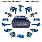 21700 18V Rechargeable Battery, 18V 8Ah/12Ah, Suitable for Tools BAT609 BAT618 GBA18V 21700 High-Power Power Battery