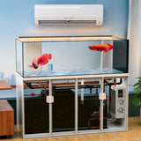 All-in-One AquariumIntelligent Large Rectangular Aquarium For Sale - The Store Showcases Fully Equipped Ultra-transparent Glass