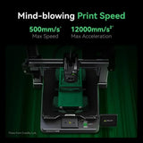 Creality CFS/Hi/Hi Combo 3D Printer Auto Bed Leveling Full Metal Extruder with 500 mm/s 12000 mm/s² max acceleration Fast Print