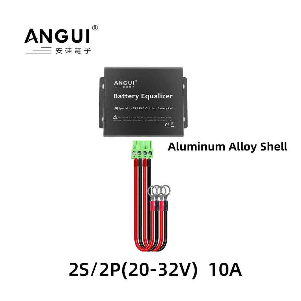 ANGUI Battery Equalizer Active 48V BM202S HC01 24V LED Display 2 X 24V Lead Acid Gel Batteries Series Balancer 2S Active NCM 48V