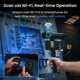 Revopoint MetroY Pro 3D Scanner for 3D Printing, Metro Y Pro Full-Color Scanner , 34+15+1 Industrial Blue Laser Handheld Scanner