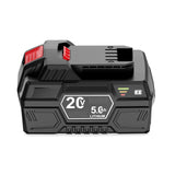 20V 5Ah Battery Li-ion For Parkside X-20V Power Tool Replacement For Lawn Mower/Chainsaw/Drill For PAP 20 B3/A3/PAPS 208 A1