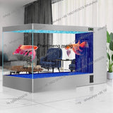 Filter fish tank living room large ecological water-free special fish tank for koi aquarium