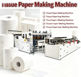 Customized New Toilet Tissue Making Machine-High Quality Paper Slitting Rewinding Equipment 1-Year Warranty
