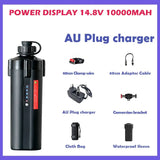 10Ah Power Display 14.8V 10000mAh Sea Fishing Electric Reel Battery For SHIMANO 600DH 1000EJ DAIWA 600MJ 500MJ Droplet Wheel