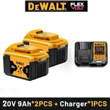 New 100% Original Dewalt 9.0Ah 20V/60V Power Tool Battery DCB206 DCB206 DCB205 DCB200 DCB203 For Dewalt power tool