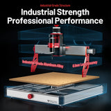 Twotrees TTC450 Ultra High Precision Woodworking Carving Machine 3000mm/min Carving Speed Compatible with Carving Multiple Mater