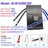Jikong JK BMS 40A 60A 80a 200a Active Balance BD6A17S8P BD6A20S8P BD6A24S8P 8s 13s 17s 20s 24s Smart JK Bms Bt RS485 Connector