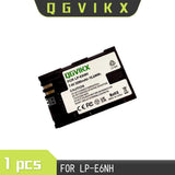 QGVIKX LP E6NH Compatible with Canon EOS R7 7.4V 2600mAh POWER BATTERY CAPACITY 19.24Wh 2-Pack Battery and Triple Slot Charger