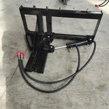 Heavy-Duty Tree Pole Puller Attachment Sturdy Metal Build with Adjustable Hydraulic System Effectively Extracts and Pulls Trees