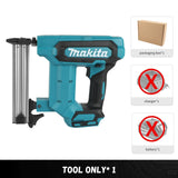 Makita 18V Lithium-Ion New Cordless Nail Gun, 6.0Ah Battery, 100-Nail Capacity, Ideal for Flooring, Shelving & DIY Wood Projects