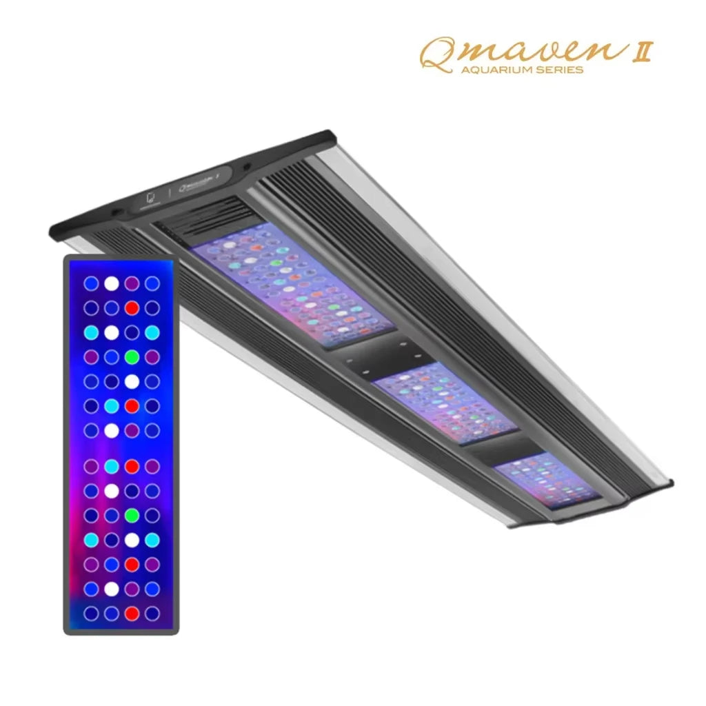 ZETLIGHT Qmaven Q6 Smart WiFi Marine & Coral LED Light - LPS/SPS Compatible with Sunrise-Sunset Mode